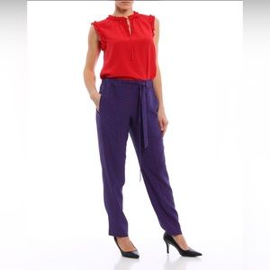 Tory Burch Talia Silk Pants